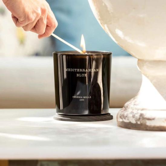 Cereria Molla 3 Wick Xl Candle Mediterranean Blue 600 g [4]